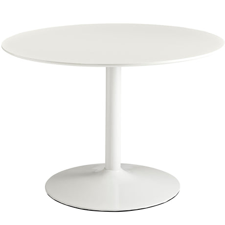 Revolve Round Wood Dining Table - Backyard All Weather Proof Dining Room Table - BUILDMYPLACE