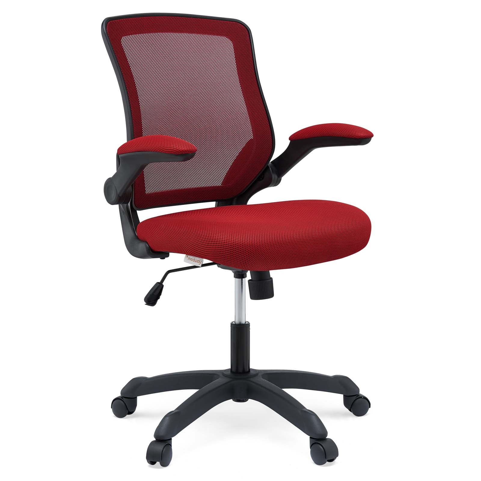 Shop Orange Veer Office Chair with Mesh Fabric Seat at BUILDMyplace