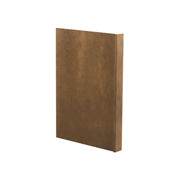 End Panel Faced with 3 Inch stile - 3 Inch W x 34-1/5 H Inch x 24 Inch D - Warmwood Shaker - Kitchen Cabinet