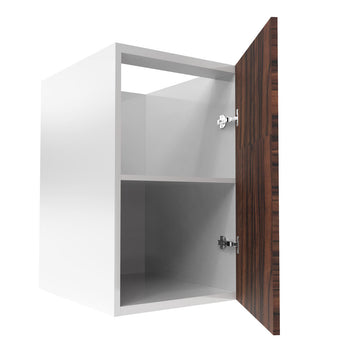 RTA - Ebony UV - Full Height Single Door Base Cabinets | 24