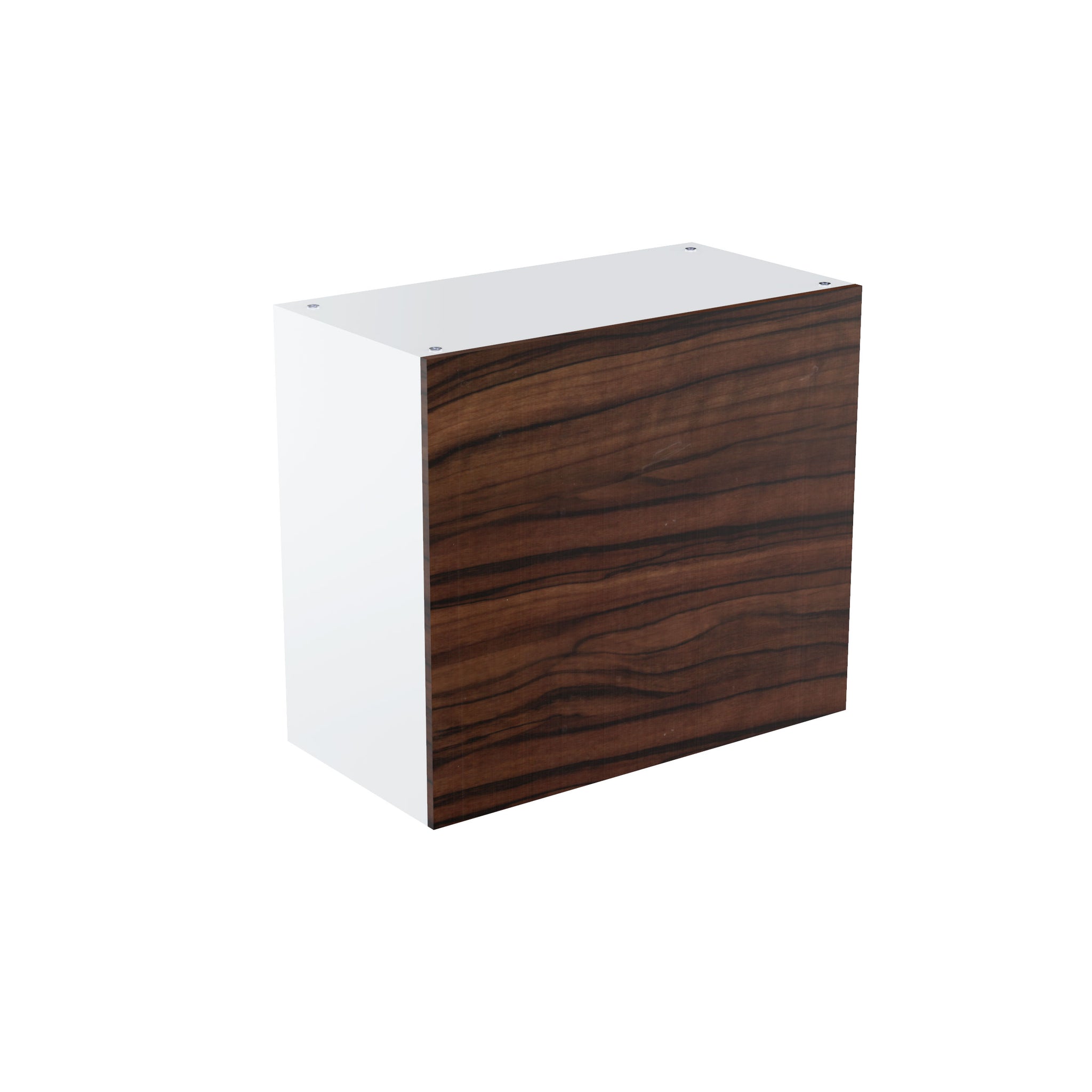 RTA - Ebony UV - Horizontal Door Wall Cabinets | 24"W x 21"H x 12"D