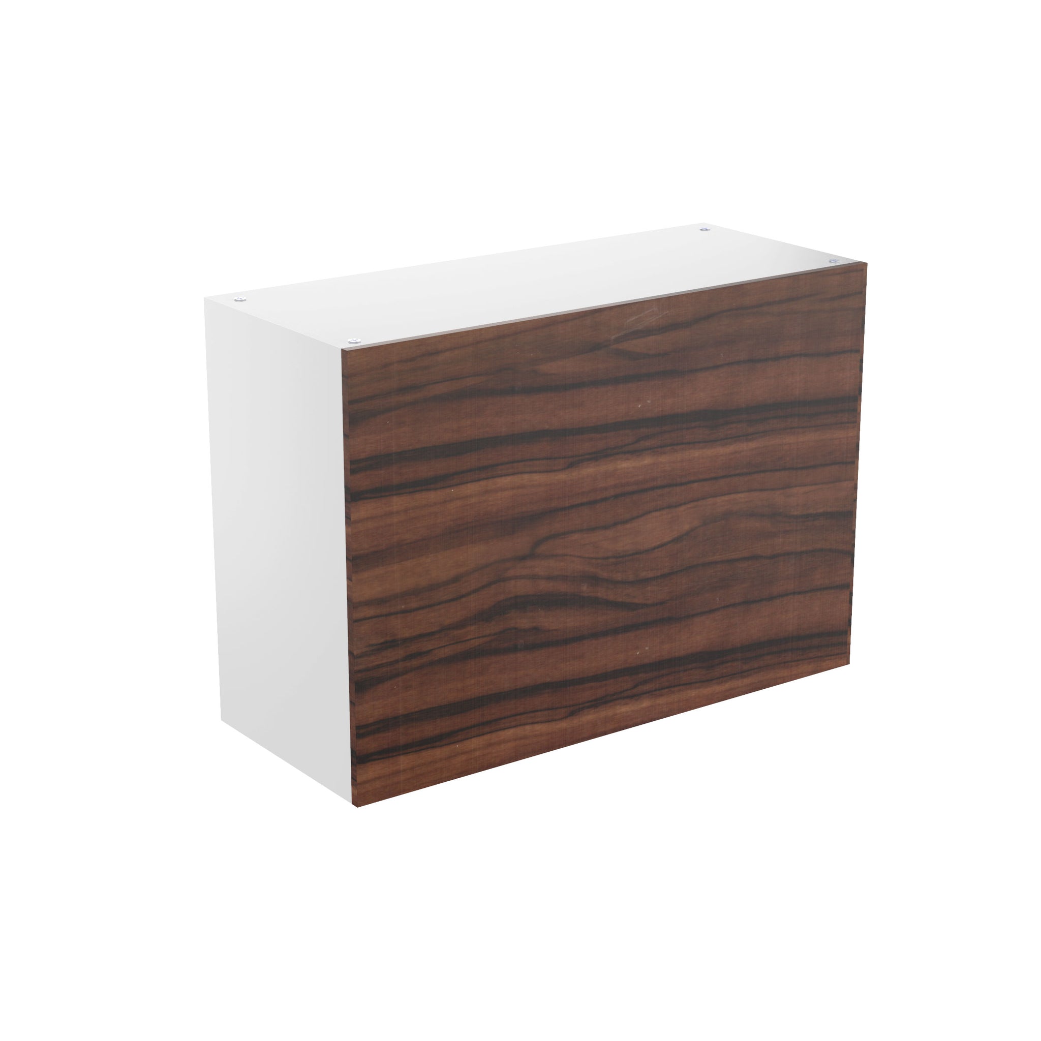 RTA - Ebony UV - Horizontal Door Wall Cabinets | 30"W x 21"H x 12"D