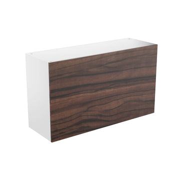 RTA - Ebony UV - Horizontal Door Wall Cabinets | 36"W x 21"H x 12"D
