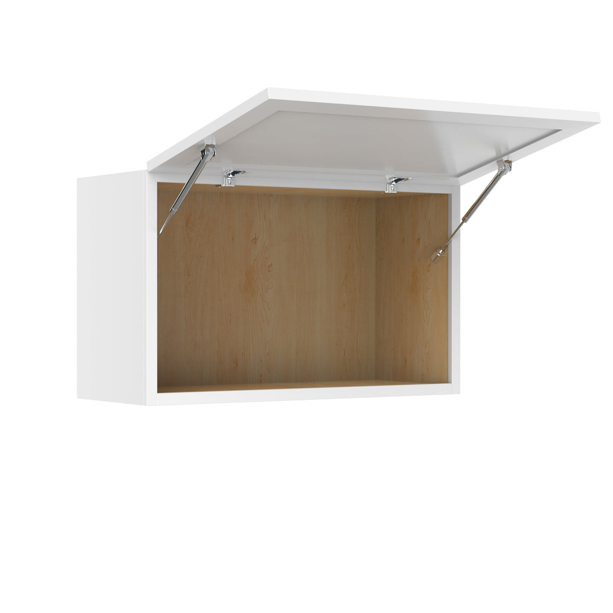 RTA - Fashion White - Horizontal Door Wall Cabinet | 30"W x 18"H x 12"D
