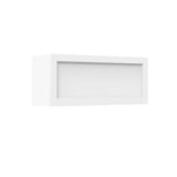 RTA - Fashion White - Horizontal Door Wall Cabinet | 36"W x 15"H x 12"D