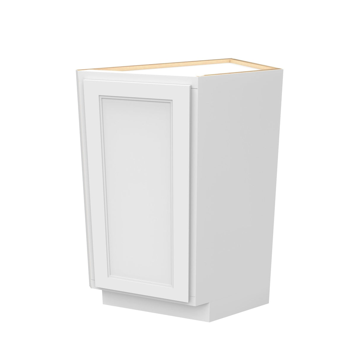 RTA - Fashion White - Angle Base End Cabinet | 12"W x 34.5"H x 24"D
