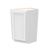 RTA - Fashion White - Angle Base End Cabinet | 12"W x 34.5"H x 24"D
