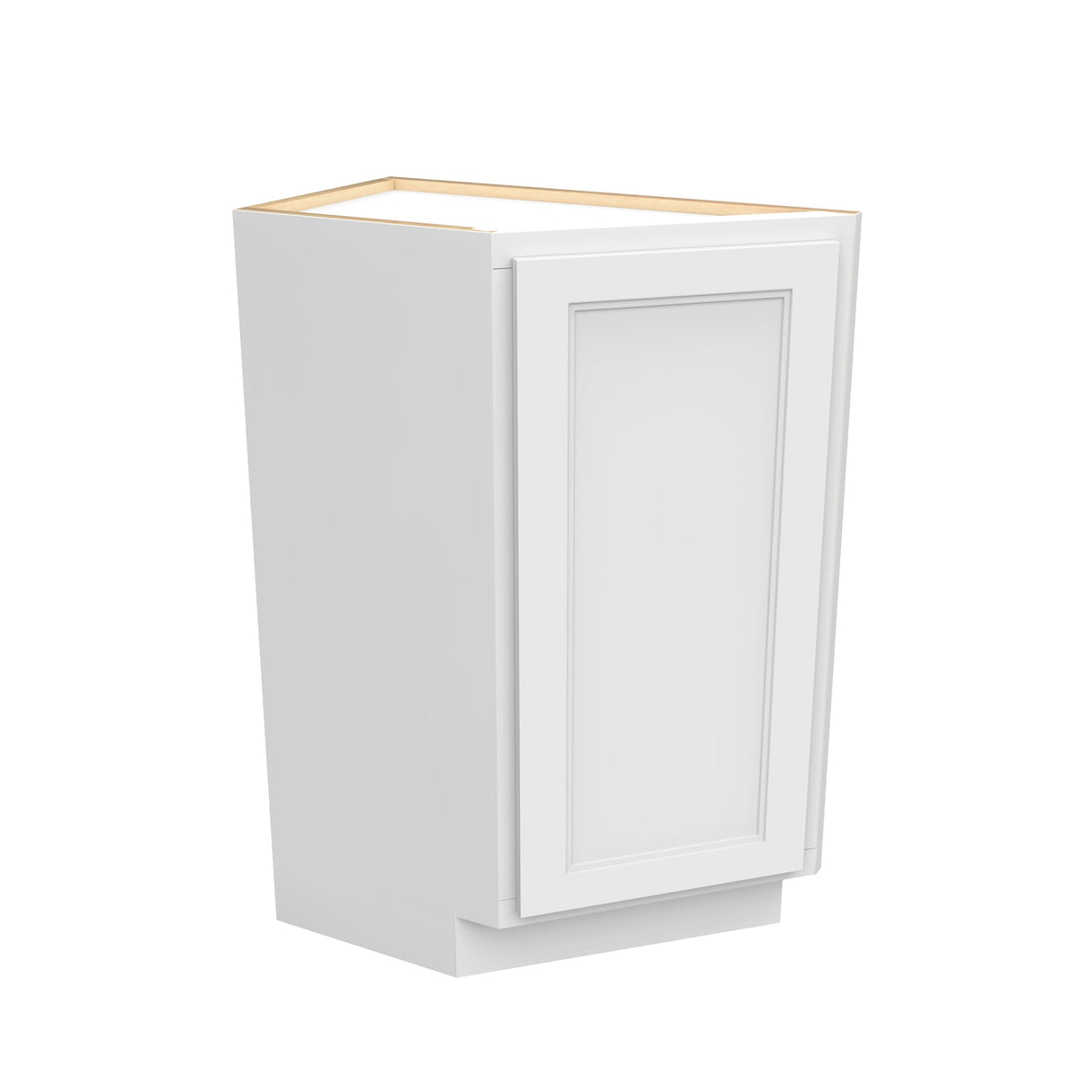 RTA - Fashion White - Angle Base End Cabinet | 12"W x 34.5"H x 24"D