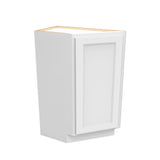 RTA - Fashion White - Angle Base End Cabinet | 12"W x 34.5"H x 24"D
