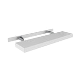 RTA - Fashion White - Floating Shelf | 42"W x 2.5"H x 10"D