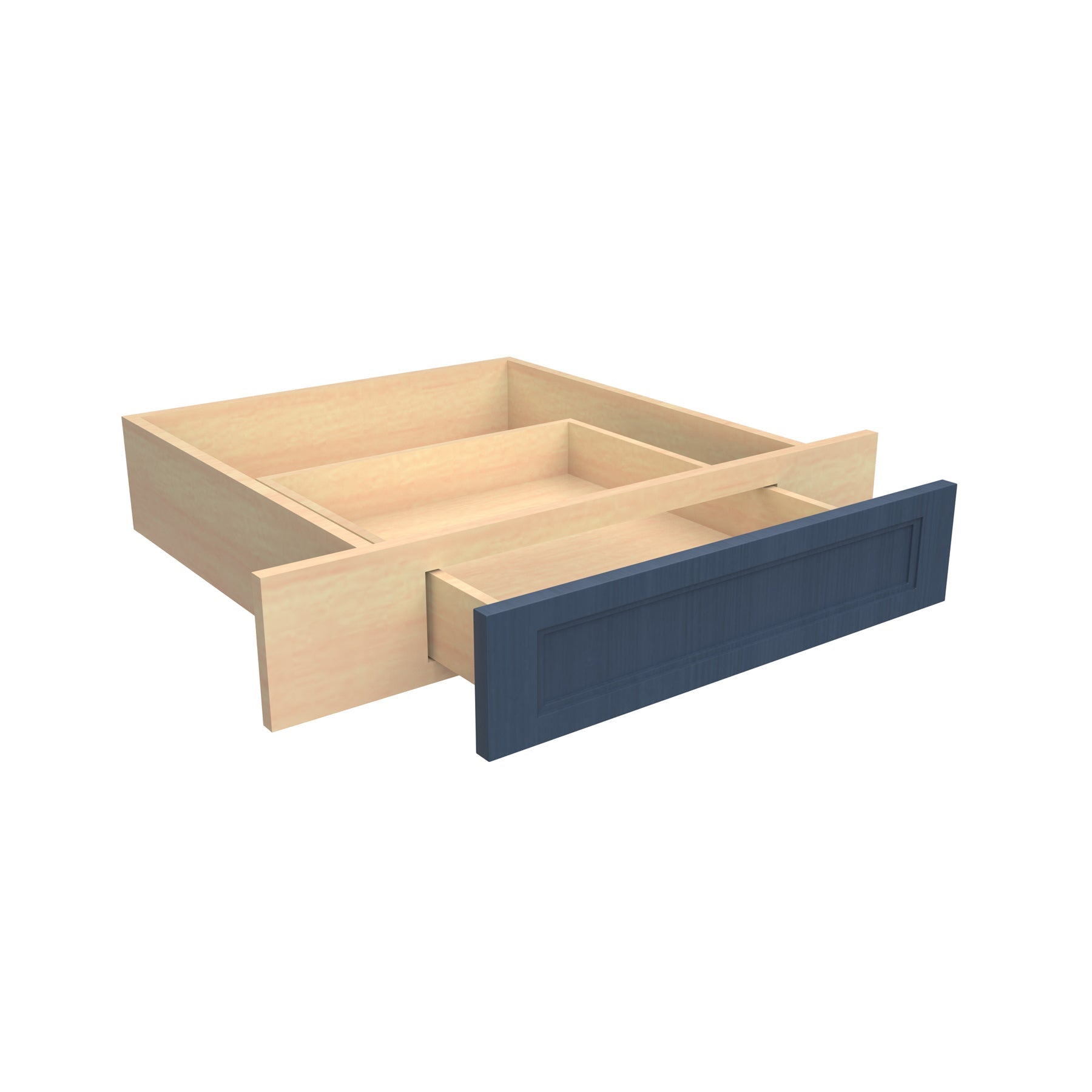 RTA - Fashion Ocean Blue - Desk Drawer | 30"W x 4.5"H x 21"D