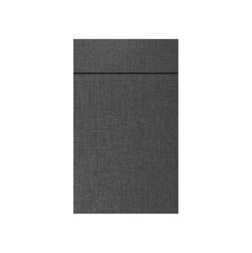 Kitchen Cabinet - Flat Panel Modern Cabinet Sample Door - Classic Fabric Charcoal