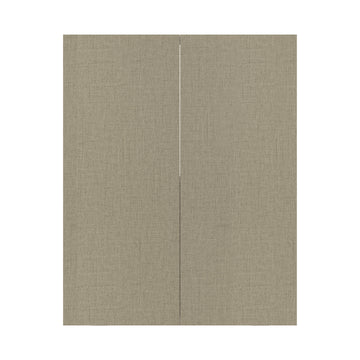 RTA - Fabric Grey - Vanity Base Full Double Door Cabinet | 27