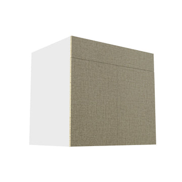 RTA - Fabric Grey - Double Door Base Cabinets | 33"W x 34.5"H x 24"D