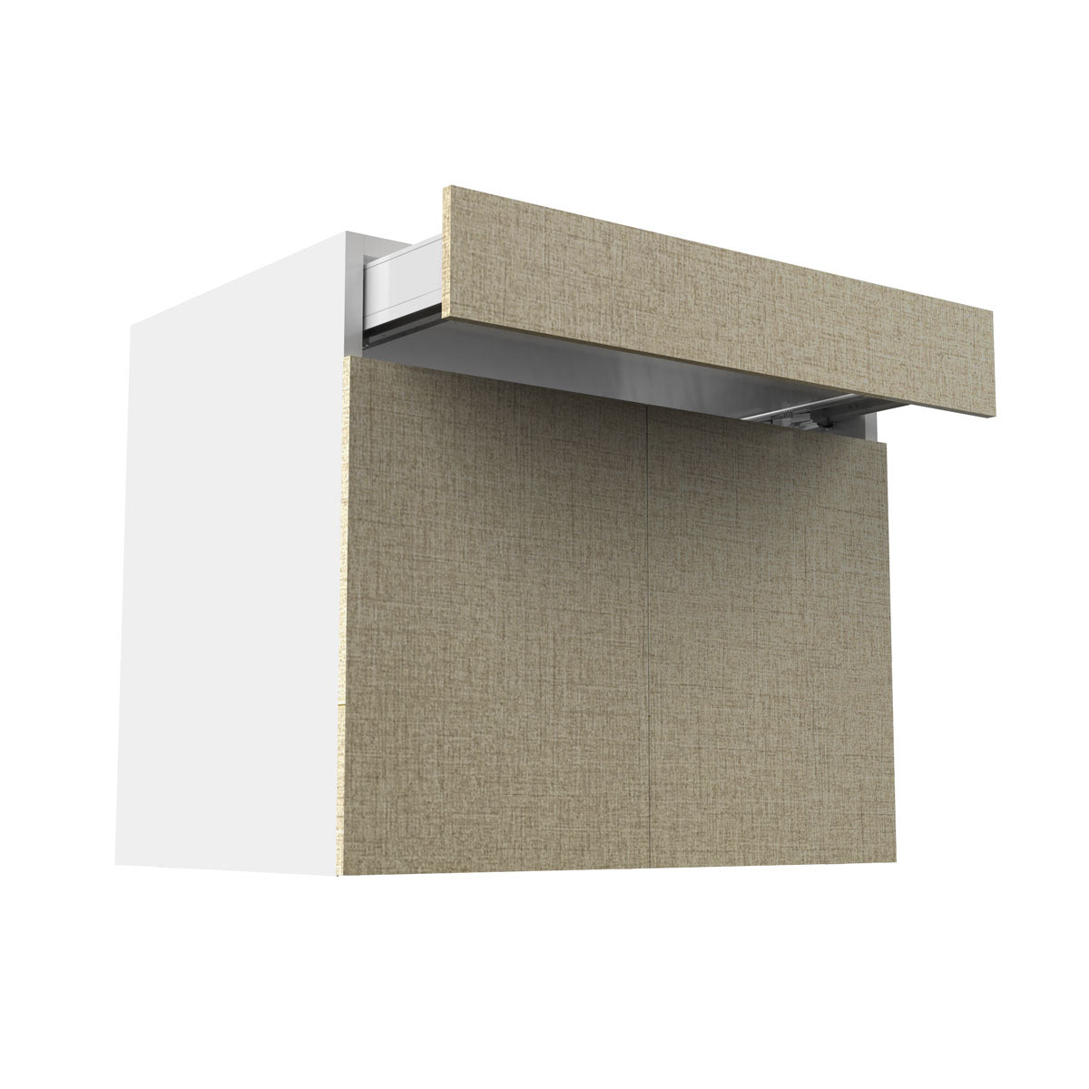 RTA - Fabric Grey - Double Door Base Cabinets | 36"W x 34.5"H x 24"D