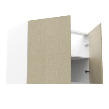 RTA - Fabric Grey - Full Height Double Door Base Cabinets | 42