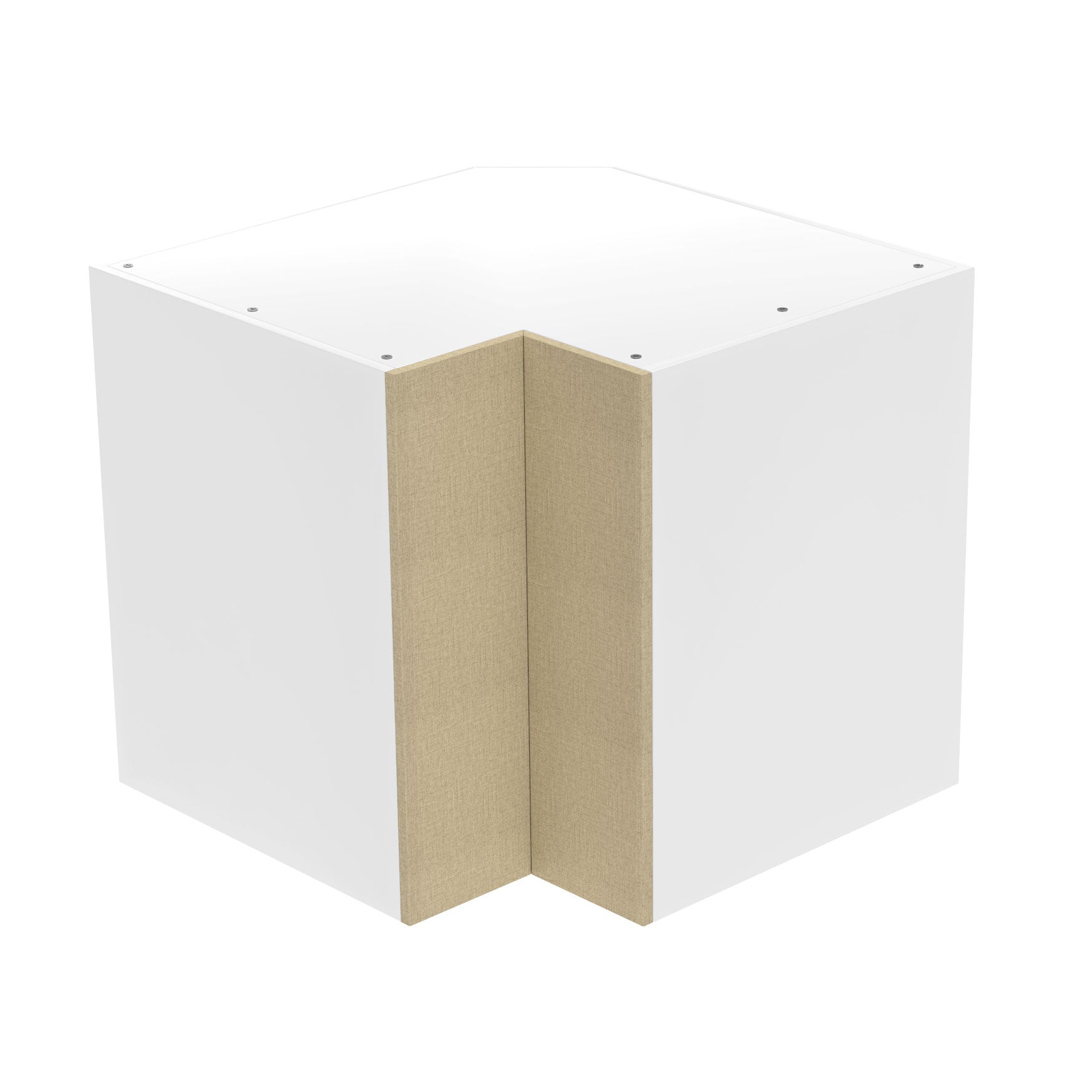 RTA - Fabric Grey - Lazy Susan Base Cabinets | 36"W x 30"H x 23.8"D