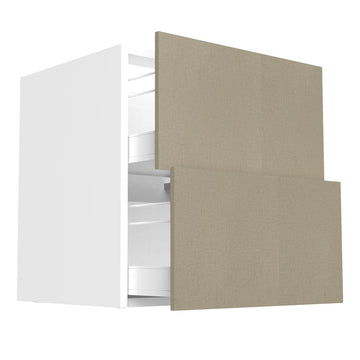 RTA - Fabric Grey - Two Drawer Base Cabinets | 27