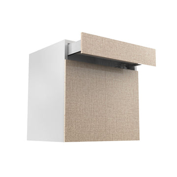 RTA - Fabric Grey - Double Door Vanity Cabinet | 27