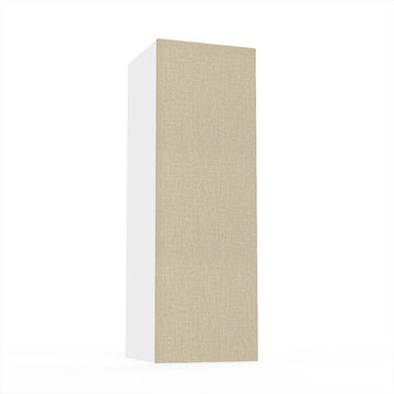 RTA - Fabric Grey - Single Door Wall Cabinets | 12