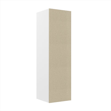 RTA - Fabric Grey - Single Door Wall Cabinets | 12