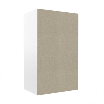 RTA - Fabric Grey - Single Door Wall Cabinets | 18