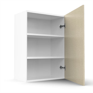 RTA - Fabric Grey - Single Door Wall Cabinets | 24