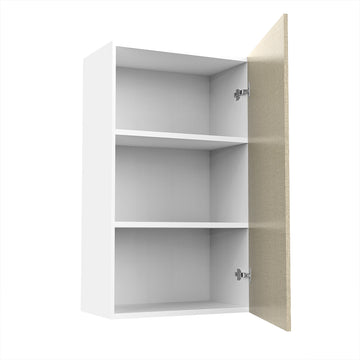 RTA - Fabric Grey - Single Door Wall Cabinets | 24