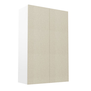 RTA - Fabric Grey - Double Door Wall Cabinets | 27