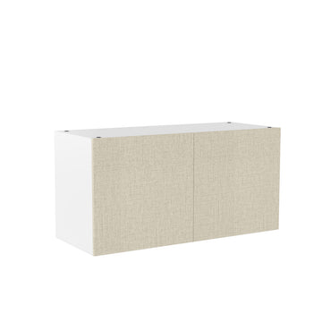 RTA - Fabric Grey - Double Door Wall Cabinets | 30