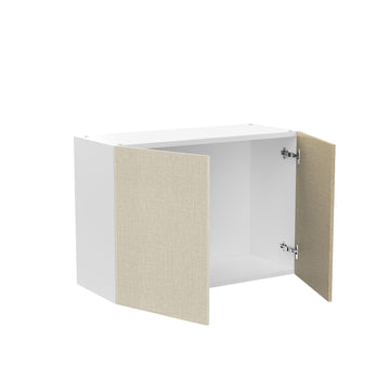 RTA - Fabric Grey - Double Door Wall Cabinets | 30