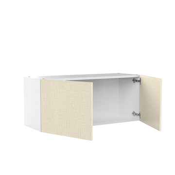 RTA - Fabric Grey - Double Door Wall Cabinets | 36