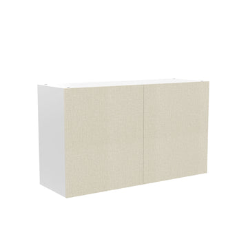 RTA - Fabric Grey - Double Door Wall Cabinets | 36