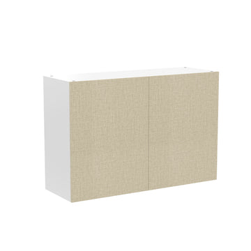 RTA - Fabric Grey - Double Door Wall Cabinets | 36