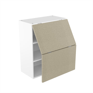 RTA - Fabric Grey - Bi-Fold Door Wall Cabinets | 24