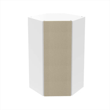 RTA - Fabric Grey - Diagonal Wall Cabinets | 24