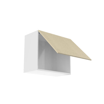 RTA - Fabric Grey - Horizontal Door Wall Cabinets | 24