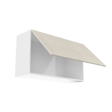 RTA - Fabric Grey - Horizontal Door Wall Cabinets | 36