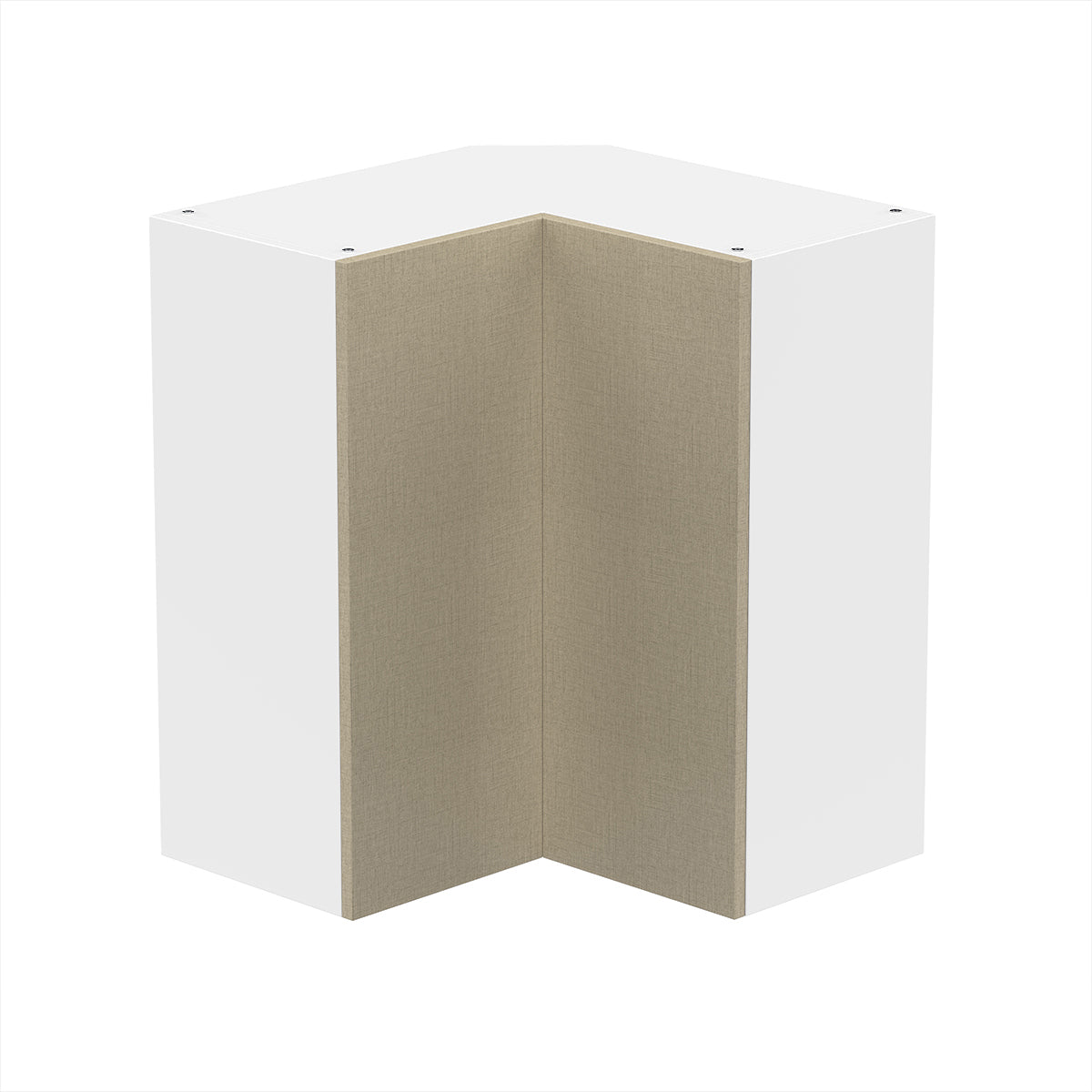 RTA - Fabric Grey - Lazy Susan Base Cabinets | 33"W x 30"H x 23.8"D