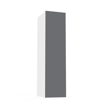 RTA - Glossy Grey - Single Door Wall Cabinets | 9