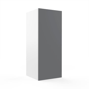 RTA - Glossy Grey - Single Door Wall Cabinets | 12