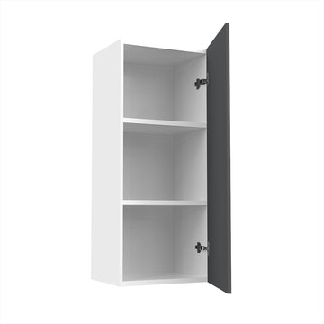 RTA - Glossy Grey - Single Door Wall Cabinets | 15