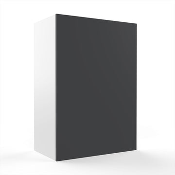 RTA - Glossy Grey - Single Door Wall Cabinets | 24
