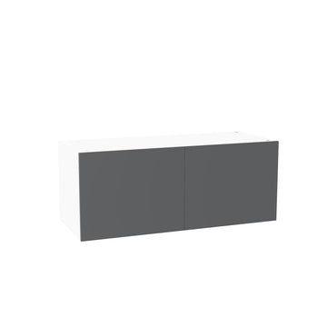 RTA - Glossy Grey - Double Door Wall Cabinets | 30