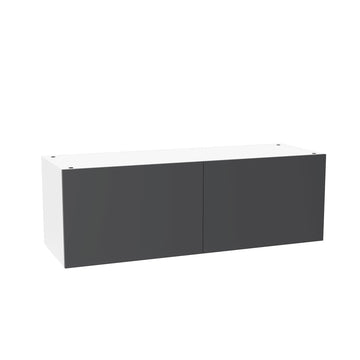 RTA - Glossy Grey - Double Door Wall Cabinets | 36