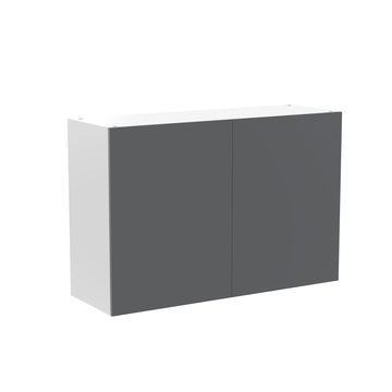 RTA - Glossy Grey - Double Door Wall Cabinets | 36