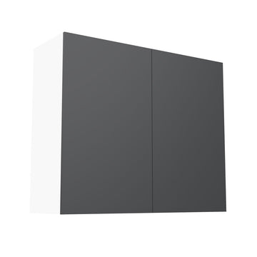 RTA - Glossy Grey - Double Door Wall Cabinets | 36