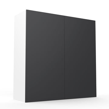 RTA - Glossy Grey - Double Door Wall Cabinets | 36