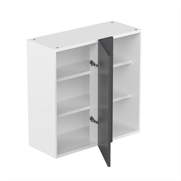 RTA - Glossy Grey - Wall Blind Corner Cabinet | 30