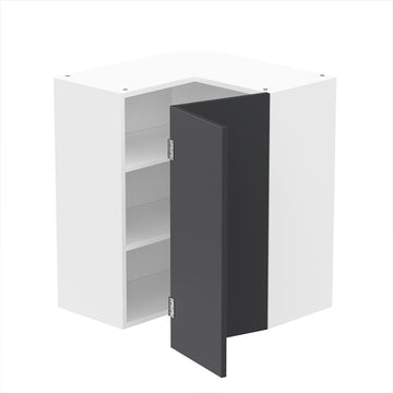 RTA - Glossy Grey - Easy Reach Wall Cabinets | 24"W x 30"H x 12"D